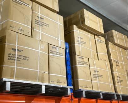 Склад укомплектованной продукции MANCRAFT