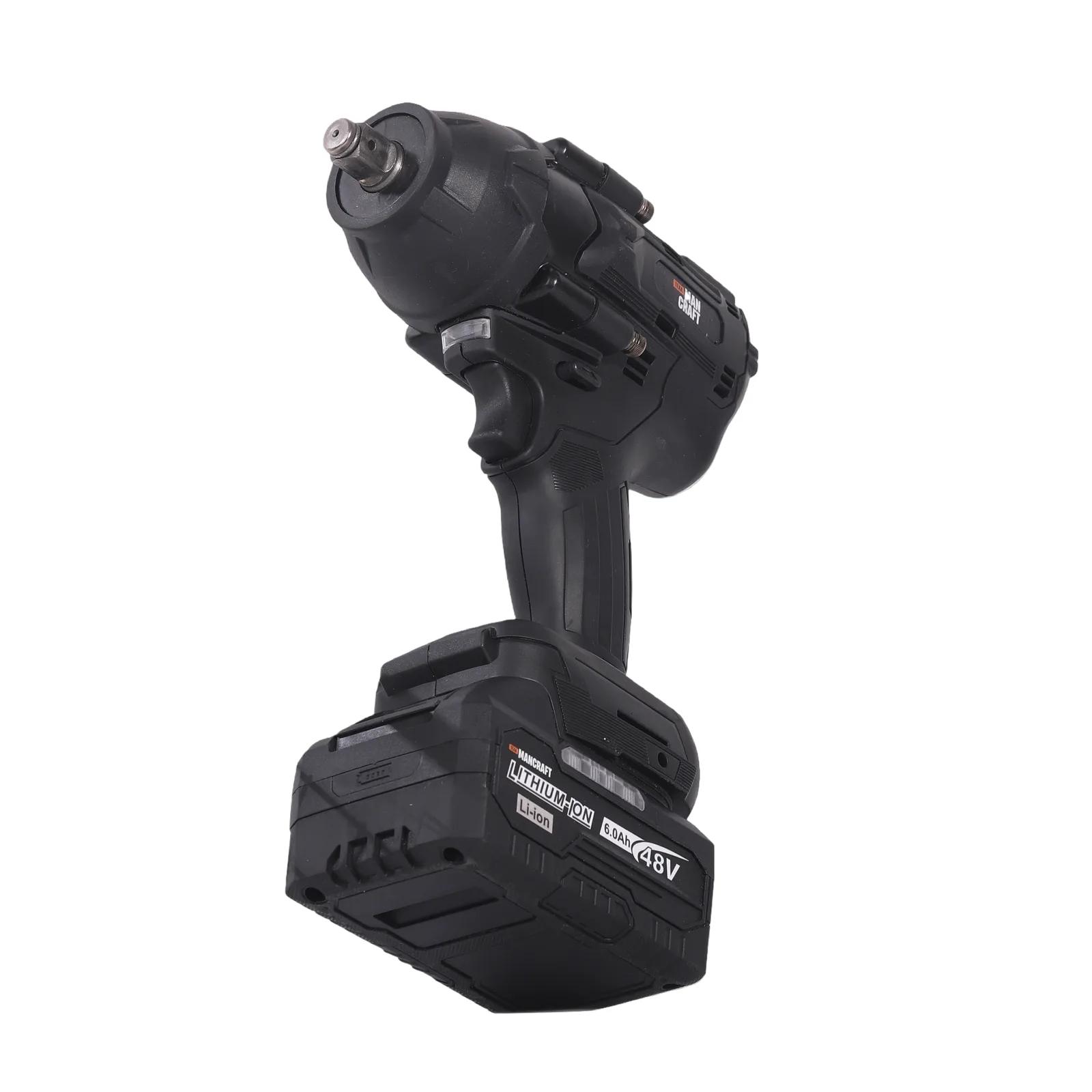 Гайковерт аккумуляторный ударный мощный 24В 1800нм 2АКБ — фото 9